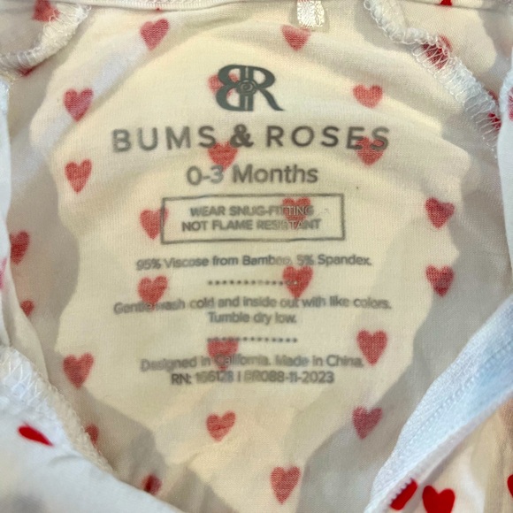 Bums & Roses Convertible Romper - Picture 2 of 4